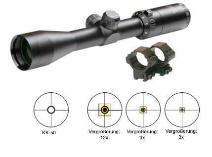 Simalux Gold 3-12x44 Modell 2020 - 1/8 MOA